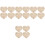 16Pièces Étiquettes Bébé Bois Beige Décor 5