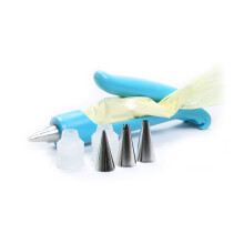 Cake Decorating Kit with Pen and Multiple Tips, Reusable Pastry Bags for Easy DIY Cakes