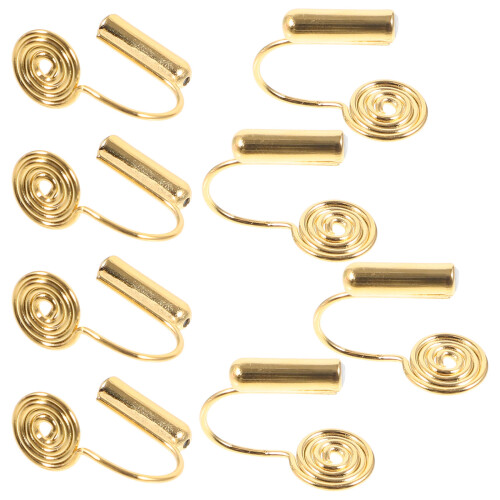 30Pièces Bases Clips Boucles D'oreilles Cuivre Accessoires DIY 1