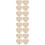 16Pièces Étiquettes Bébé Bois Beige Décor 10