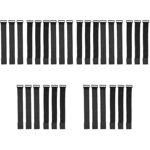 30Pièces Ceintures De Maintien Noires Élastiques Pour Usage 2