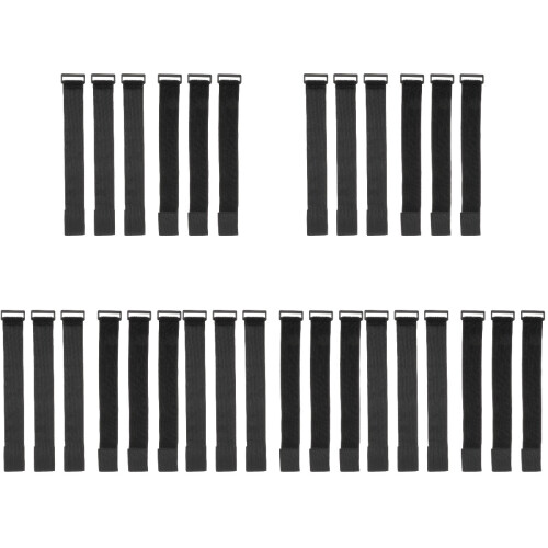 30Pièces Ceintures De Maintien Noires Élastiques Pour Usage 1