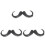 3Pièces Barbe Fausses En Multicolores Confortables Pour Cosplay 4