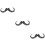 3Pièces Barbe Fausses En Multicolores Confortables Pour Cosplay 11