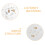 4Ensembles Kit Interrupteurs Minuterie Fer Usage 8