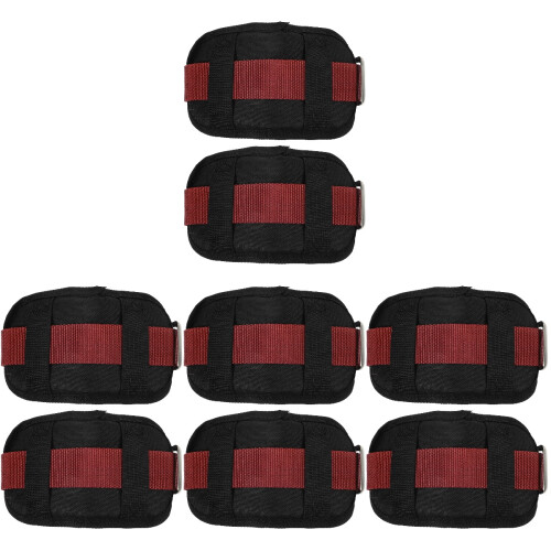 8Ensembles Accessoires Echasses Plaquiste Réutilisables Noires 2