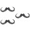 3Pièces Barbe Fausses En Multicolores Confortables Pour Cosplay 9