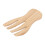 1Pc Yellow Bamboo Salad Stirrer Hand-Shaped Kitchen Supply Server 10