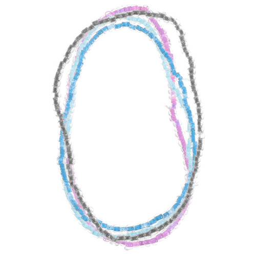 16Pièces Bracelets En Verre Assortis Pour 1