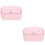 2Pièces Chauffe-Lingettes Humides Portable Bébé USB Rose Compact 8