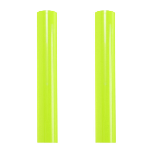 2Pièces Vinyle Transfert Thermique PU Vert Flexibilité Pour T-Shirts 1