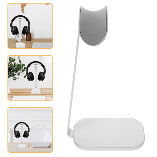4Pièces Rangement Casque Silicone , Support Stable Pour Bureau