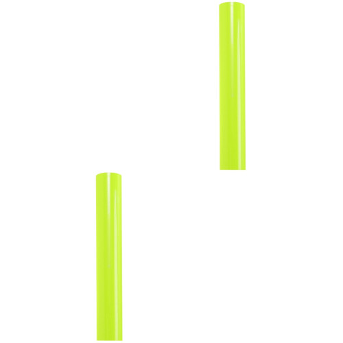 2Pièces Vinyle Transfert Thermique PU Vert Flexibilité Pour T-Shirts 2