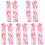 5Paires Costume Halloween Effet Sang Multicolores Réutilisables 4