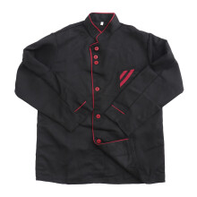 3Pièces Vestes Chef Unisexes Coupe Ample Facile À Durable