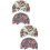 4Pièces Bonnets Bébé À Oreilles Colorés, Confortables Pour Bains 6