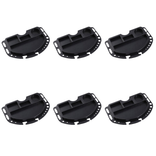 6Pièces Support Réparation Noir Base Trépied Rangement 1