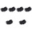 6Pièces Support Réparation Noir Base Trépied Rangement 6