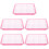 5Pièces Bac Hydroponique À Chat Rose Double Couche Pratique 8