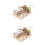 2Ensembles Puzzle Mécanique Bois 3D Course De Billes Marron Clair 5