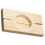 5Pcs Wood Dumpling Press Maker Machine Light Brown Kitchen Pastry Tool 2