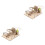 2Ensembles Puzzle Mécanique Bois 3D Course De Billes Marron Clair 3