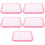 5Pièces Bac Hydroponique À Chat Rose Double Couche Pratique 9
