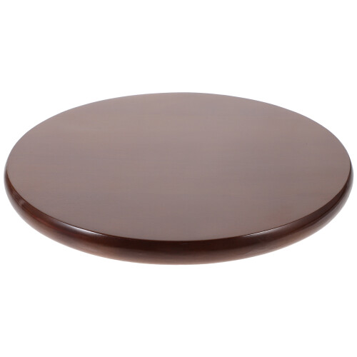 2Pièces Siège De Rond En Bois, Assise Robuste Marron 1