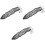 3Pièces Filet Noir Pour Chevaux Lente Durable Portable 5