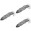 3Pièces Filet Noir Pour Chevaux Lente Durable Portable 8