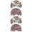 4Pièces Bonnets Bébé À Oreilles Colorés, Confortables Pour Bains 4