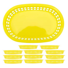 36Stk Reusable Kunststoff Gelb, Langlebig Und Stapelbar