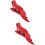 2Pièces Clips Cravate Simple Durable Pour Party 9