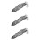 3Pièces Filet Noir Pour Chevaux Lente Durable Portable 10