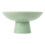 5Pcs Ceramic Footed Serving Plate Green Porcelain Snack Display Tray 2