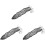 3Pièces Filet Noir Pour Chevaux Lente Durable Portable 4
