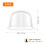 40Pièces Porte-Chapeaux Domes PVC Support Casquettes Rond 2