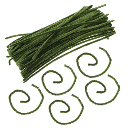 800Pcs Green DIY Twisting Sticks for Crafts Bendable Decorative Wire 1