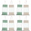8Pièces Supports Papier Vert Pour Peinture À Brosse 4