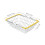 2Pcs Silver Iron Mini Shopping Baskets Multifunction Desktop Storage 9