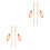 4 Pcs Scuba Diving Stick Pointer Rod With Measurement And Noise Maker 8