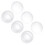 18Pièces Lentilles Verre Double Nettoyables Pour Usage Lab 4
