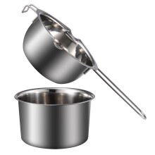 2Ensembles Casseroles Bain- Argenté Ergonomique Pour Cuisine