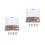 240Pcs Carbon Steel Cage Nuts with Screws Assorted Use 7