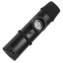 Kazoo Instrument Metal Flute with Clear Sound, Durable Body, Silicone Mouthpiece and Spare Membranes
