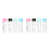 8 Pcs Practical Lens Case Lens Storage Protective Lens Case 10