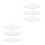 6Pcs White Small Floating Corner Shelves Wall Storage Organizer 4