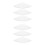 6Pcs White Small Floating Corner Shelves Wall Storage Organizer 5