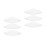 6Pcs White Small Floating Corner Shelves Wall Storage Organizer 3