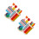 2 Sets Color Sorting Cups Fine Motor Toy for Toddlers 9